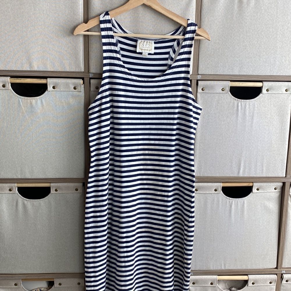Sail to sable striped maxi dress - Picture 2 of 6